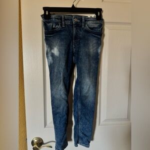 H&M boys Blue Faded Skinny Jeans